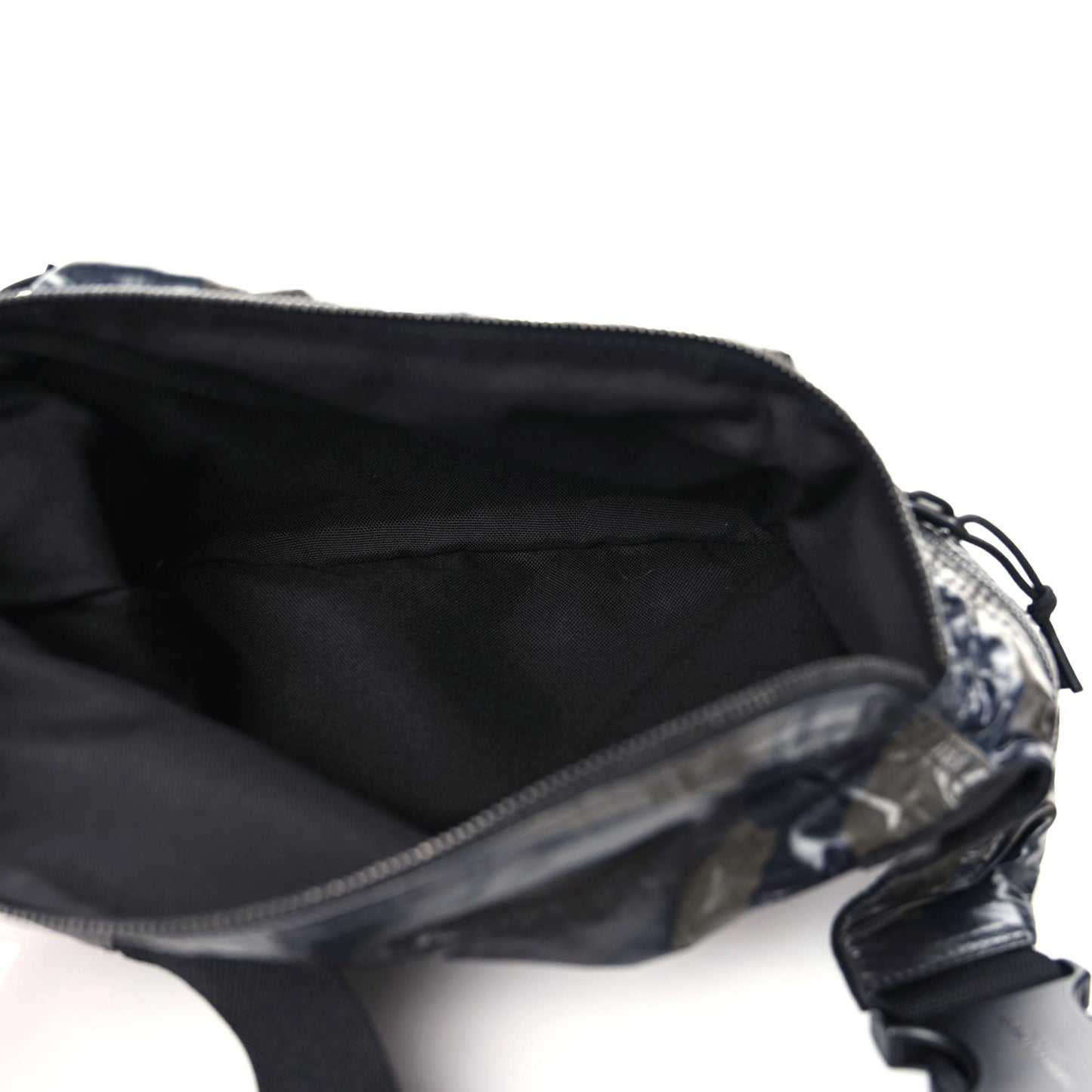 Nylon Camouflage Logo Ripstop Body Belt Bag Kaki