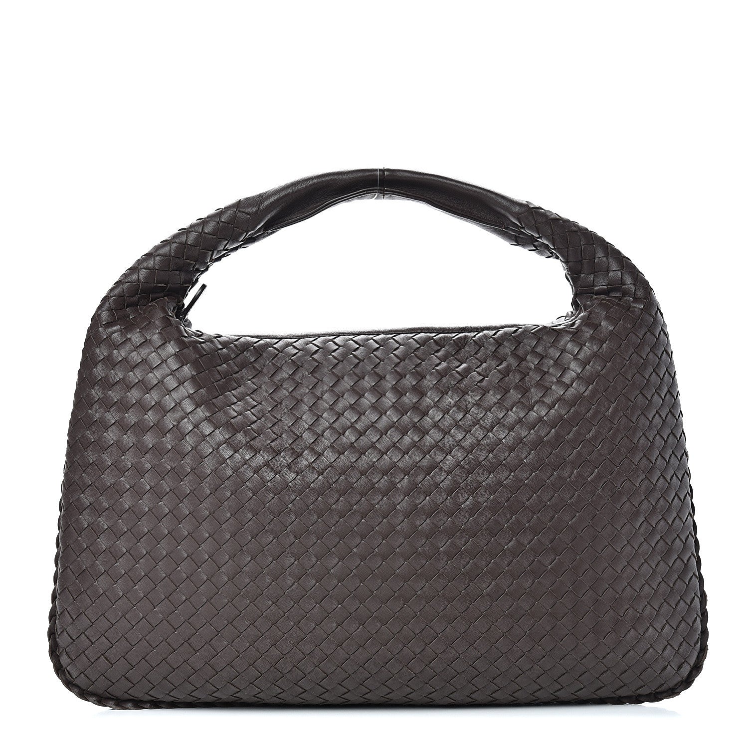 Bottega Veneta Nappa Intrecciato Large Veneta Hobo Ebano 1 of 10