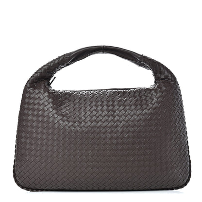 Bottega Veneta Nappa Intrecciato Large Veneta Hobo Ebano 1 of 10