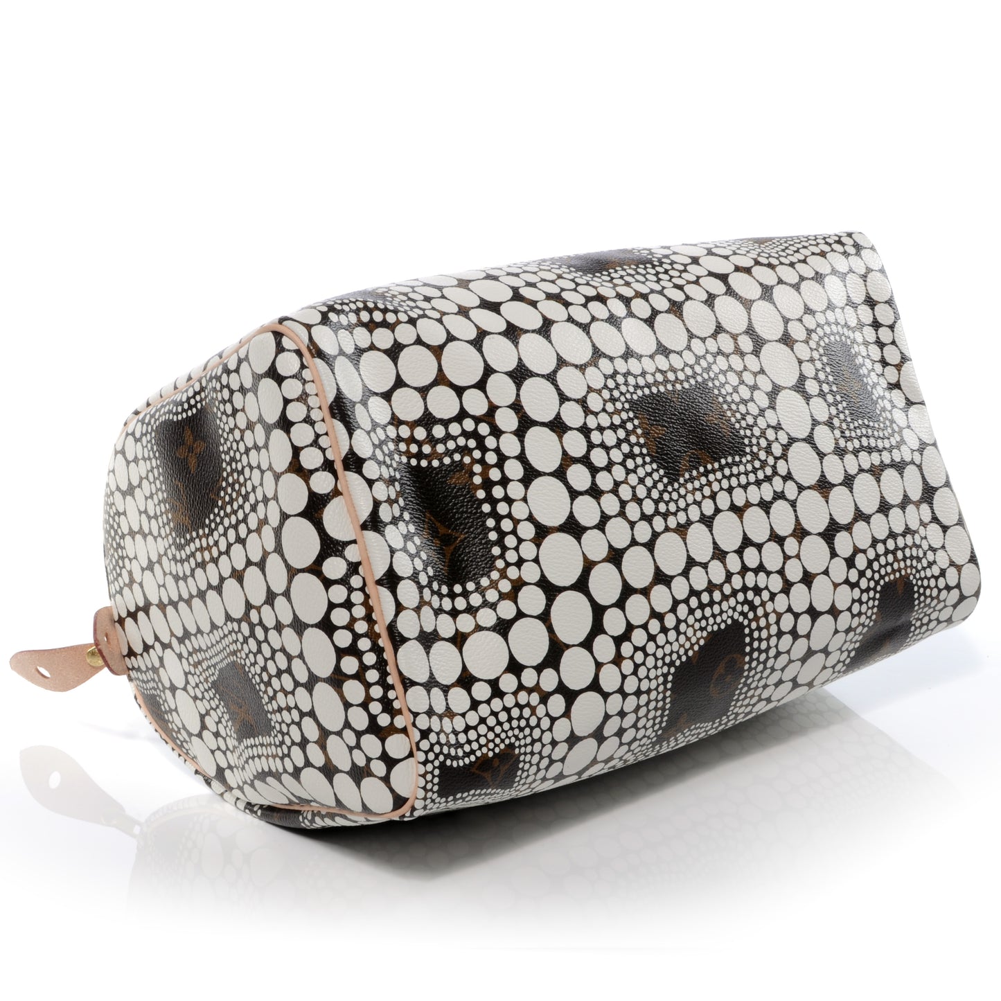 Monogram Kusama Town Speedy 30 White