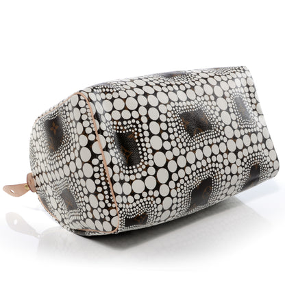 Louis Vuitton Monogram Kusama Town Speedy 30 White 4 of 8