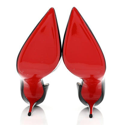 Christian Louboutin Patent Iriza 100 Pumps 37 Black 5 of 14