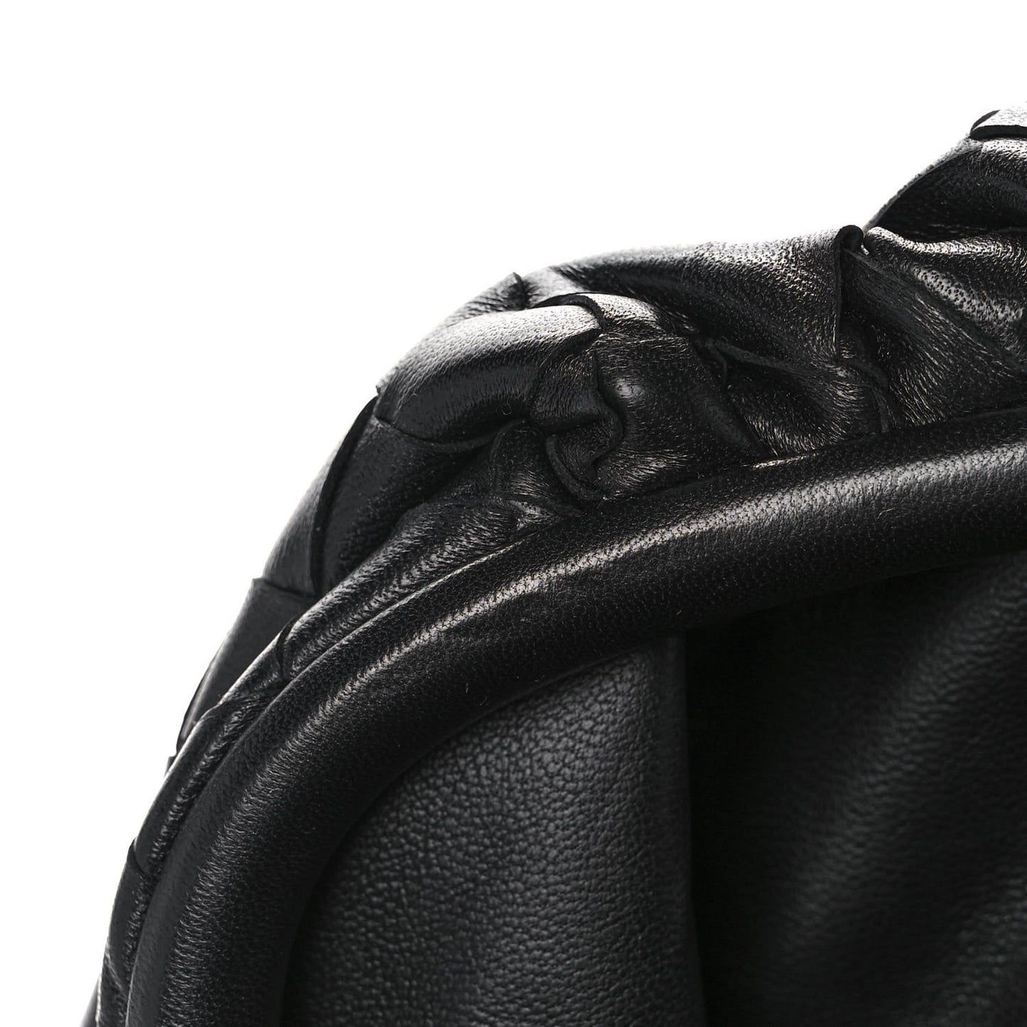 Nappa Intrecciato The Mini Pouch Black