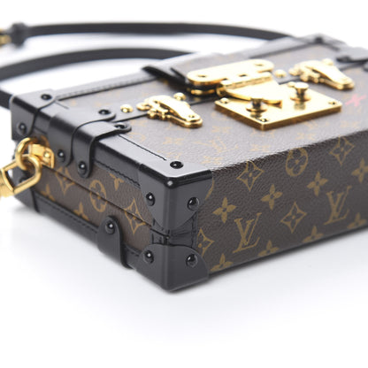 Louis Vuitton Monogram Petite Malle Black 5 of 8