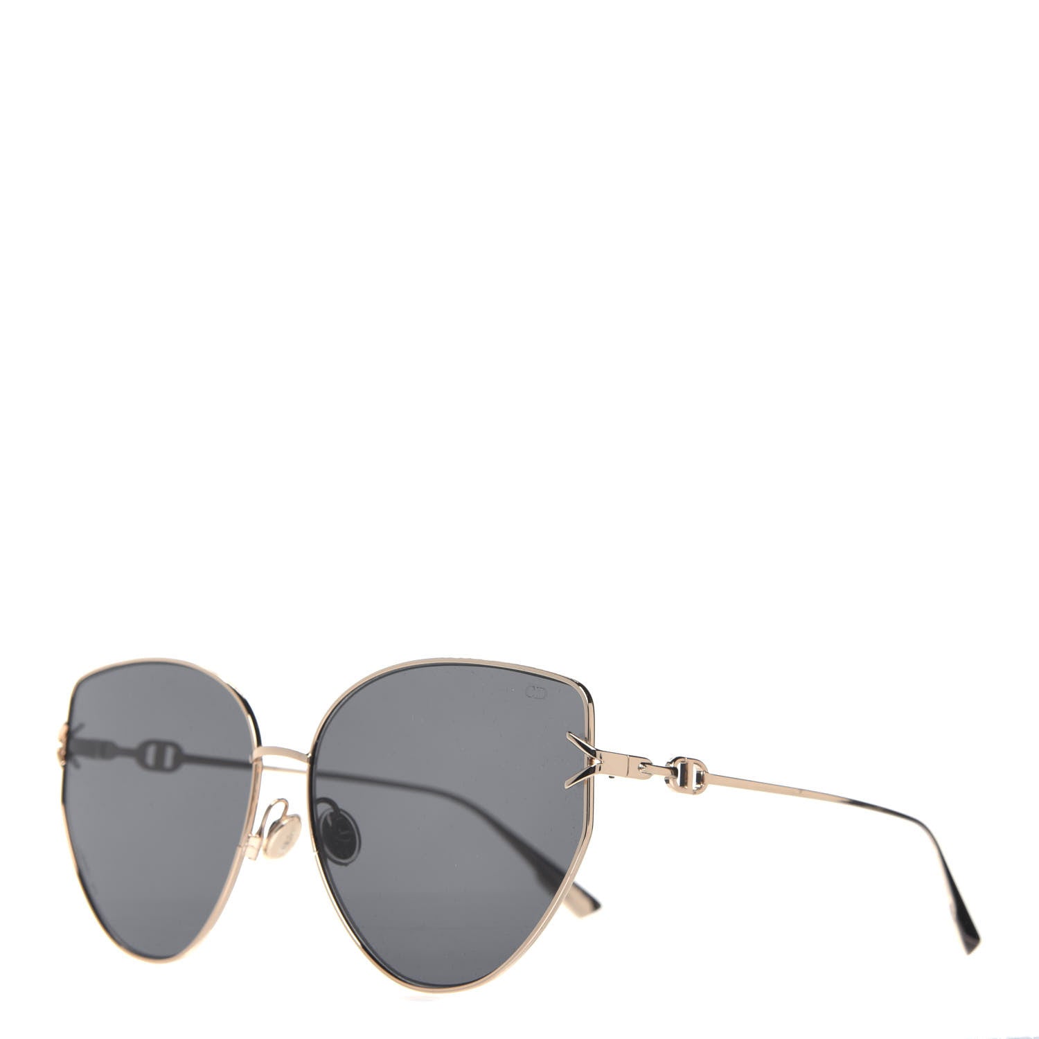 Christian Dior Metal Gipsy2 Sunglasses Gold 1 of 7