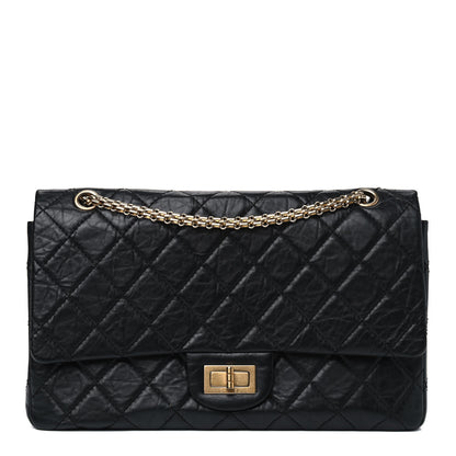 Chanel Aged Calfskin Quilted 2.55 Reissue 227 Flap Black 1 of 6