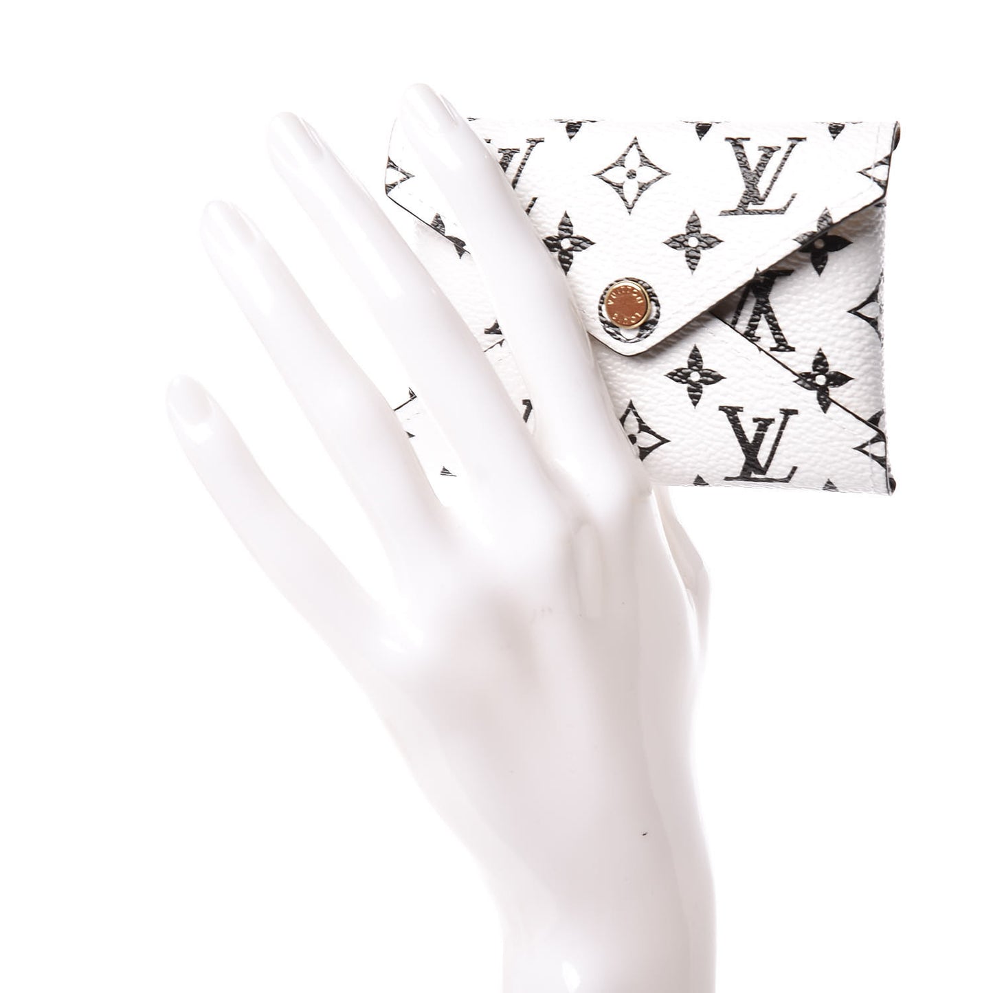 Monogram Giant Small Kirigami Pochette Insert White