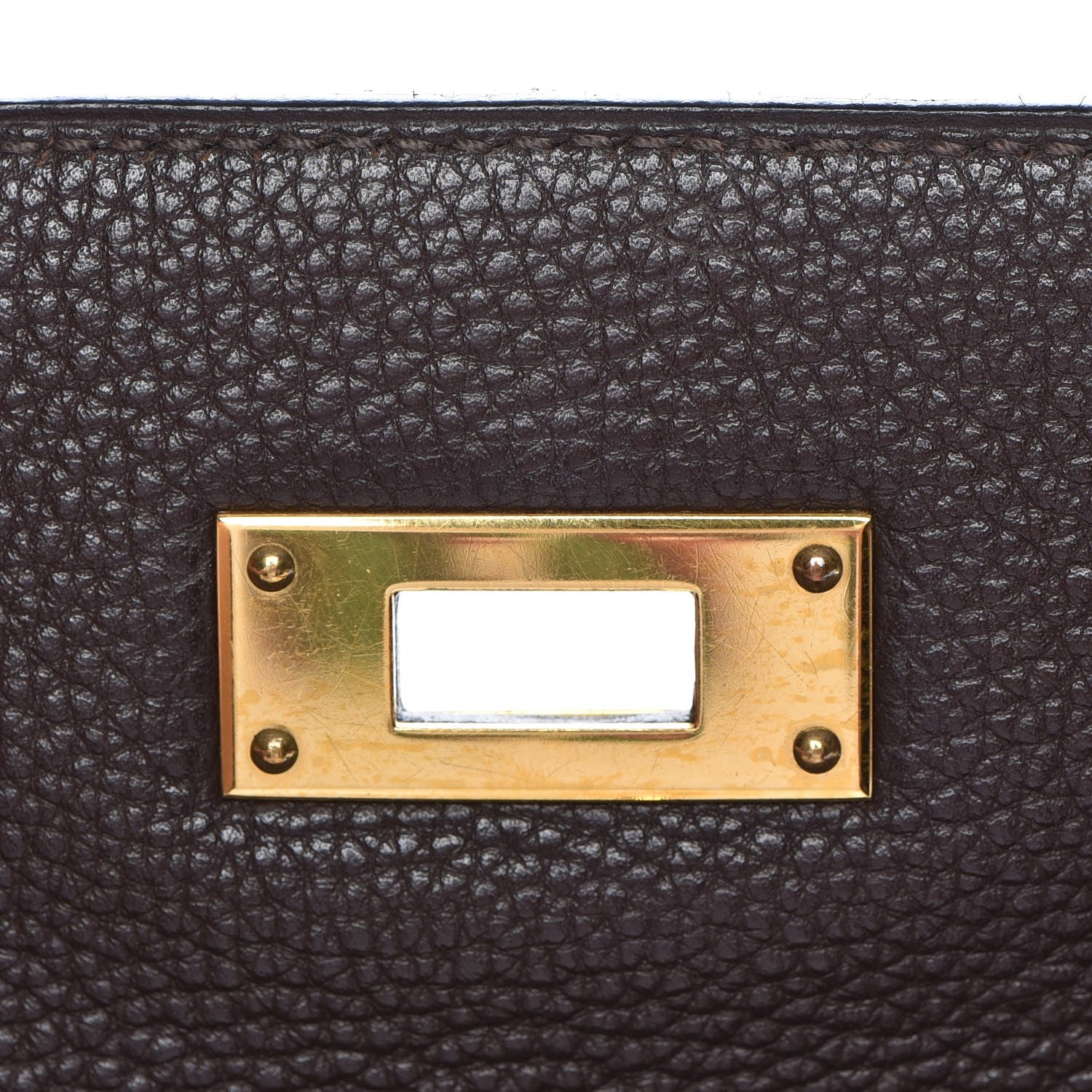 Hermes Togo Kelly Retourne 28 Chocolate 32 of 32