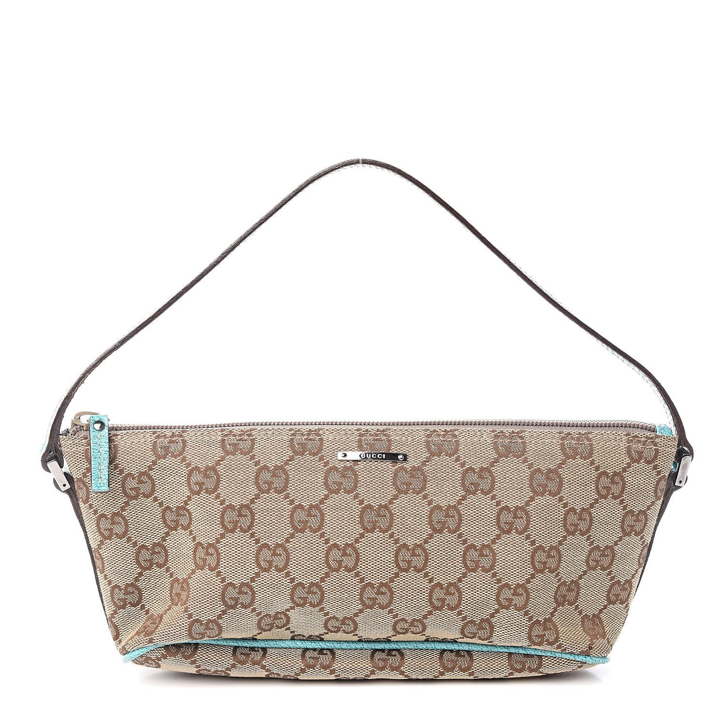 Monogram Boat Pochette Teal