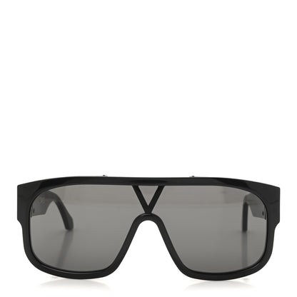 Louis Vuitton Acetate 1.1 Millionaires Mask Sunglasses Z1258W Black 2 of 7