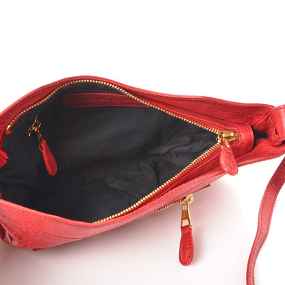 Balenciaga Agneau Giant 12 Gold Hardware Hip Rouge Cardinal 5 of 7