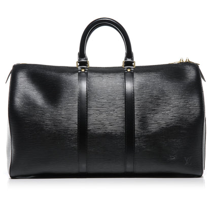 Louis Vuitton Epi Keepall 45 Black 1 of 7