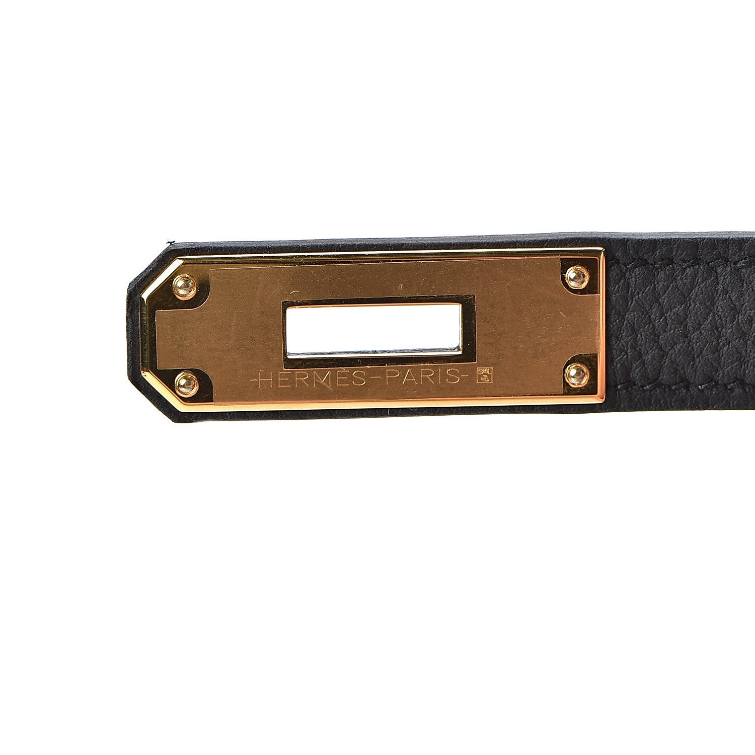 Hermes Togo Matte Alligator Kelly Retourne Touch 28 Black 28 of 39