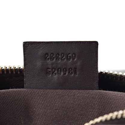 Gucci GG Supreme Monogram Belt Bag Dark Brown 7 of 9