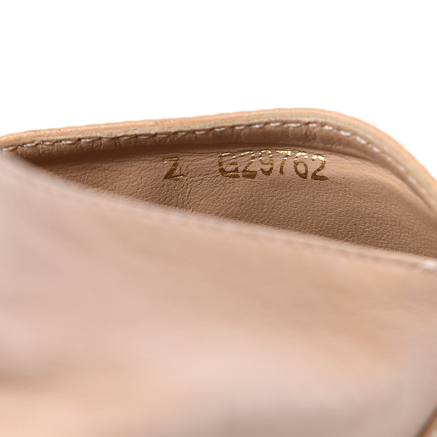 Lambskin CC Espadrilles 38 Beige Black
