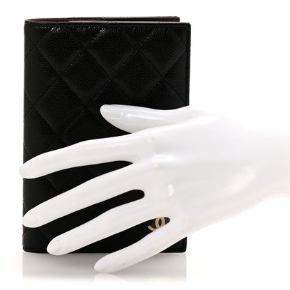 Chanel Caviar Quilted Passport Holder Black 2 of 8