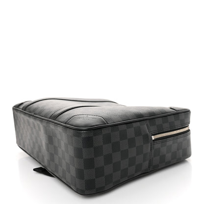 Louis Vuitton Damier Graphite Briefcase Backpack 4 of 9
