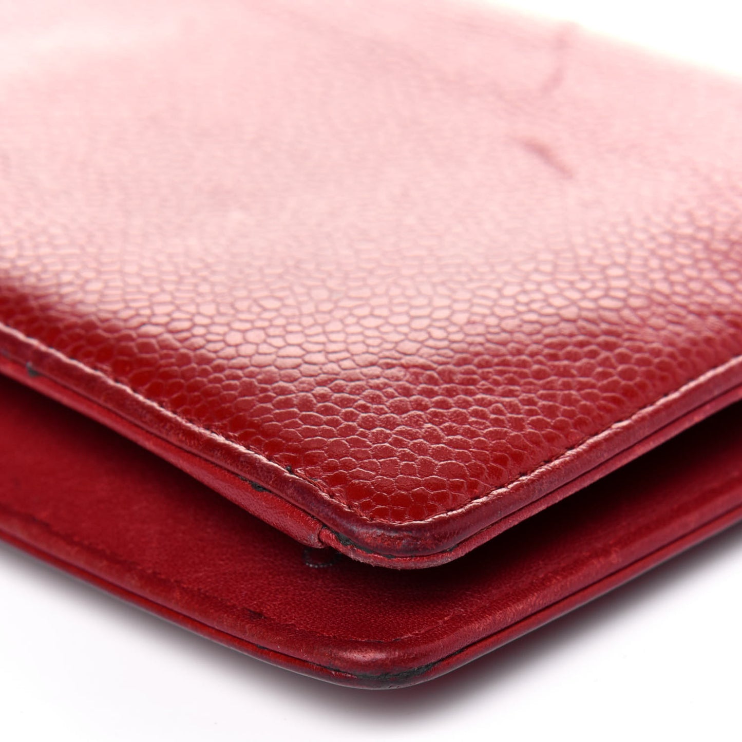 Caviar Timeless CC Yen Wallet Red