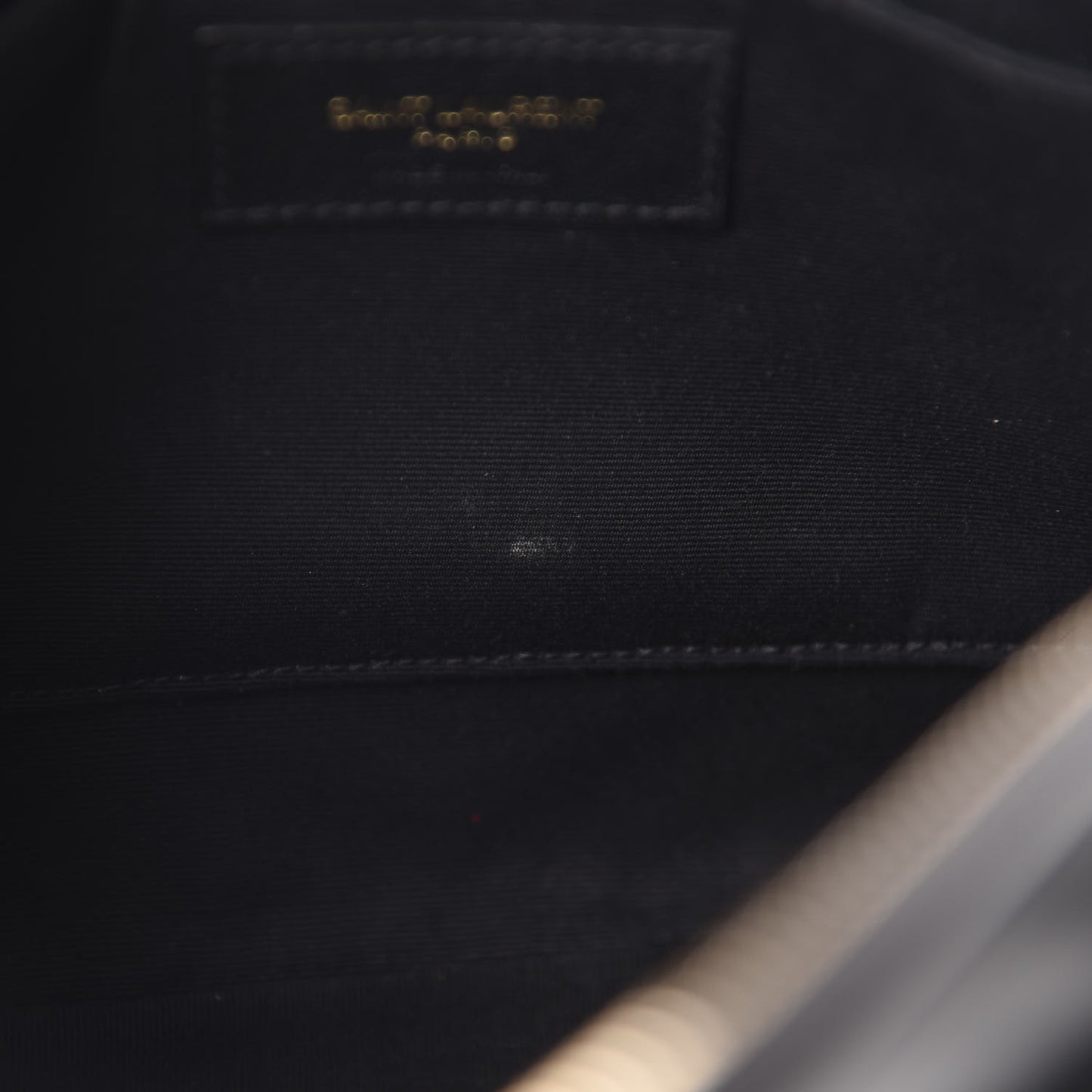 Calfskin Matelasse Monogram Lou Camera Bag Black