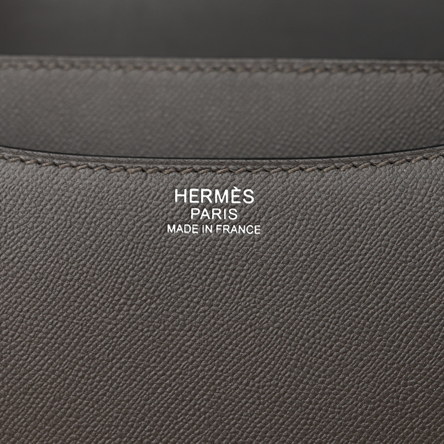 Hermes Madame Calfskin Constance 24 Graphite 6 of 17