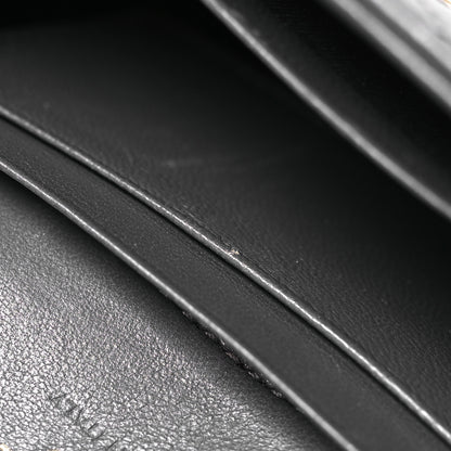 Saint Laurent Lambskin Quilted Monogram Gaby Small Envelope Wallet Fog 10 of 15