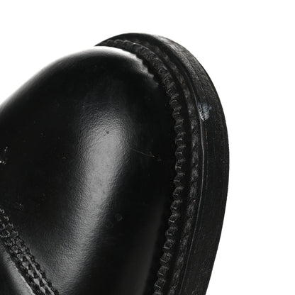 Chanel Calfskin Quilted Lace Up Combat Boots 38.5 Black 11 of 11