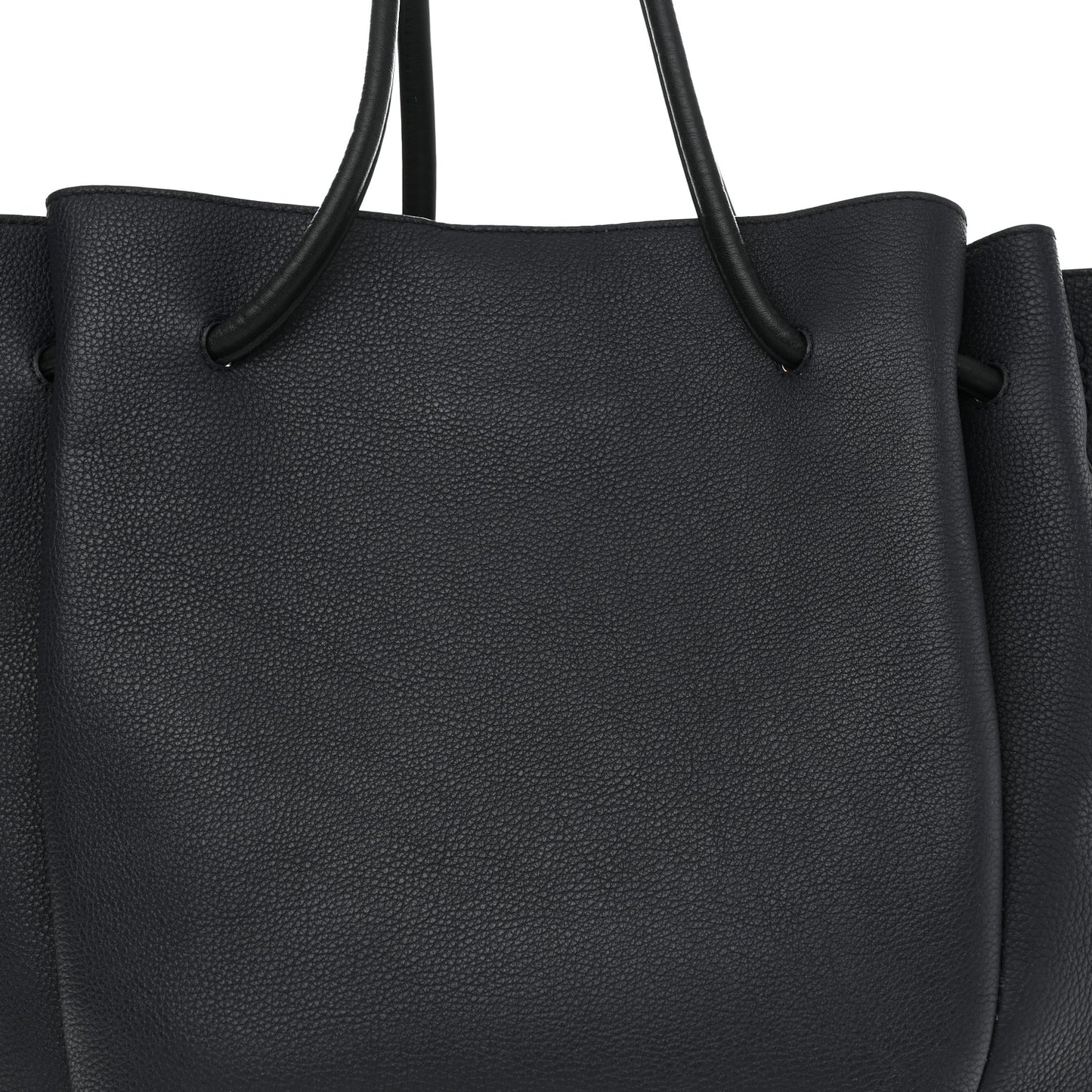 Calfskin Medium Flamenco Knot Bag Midnight