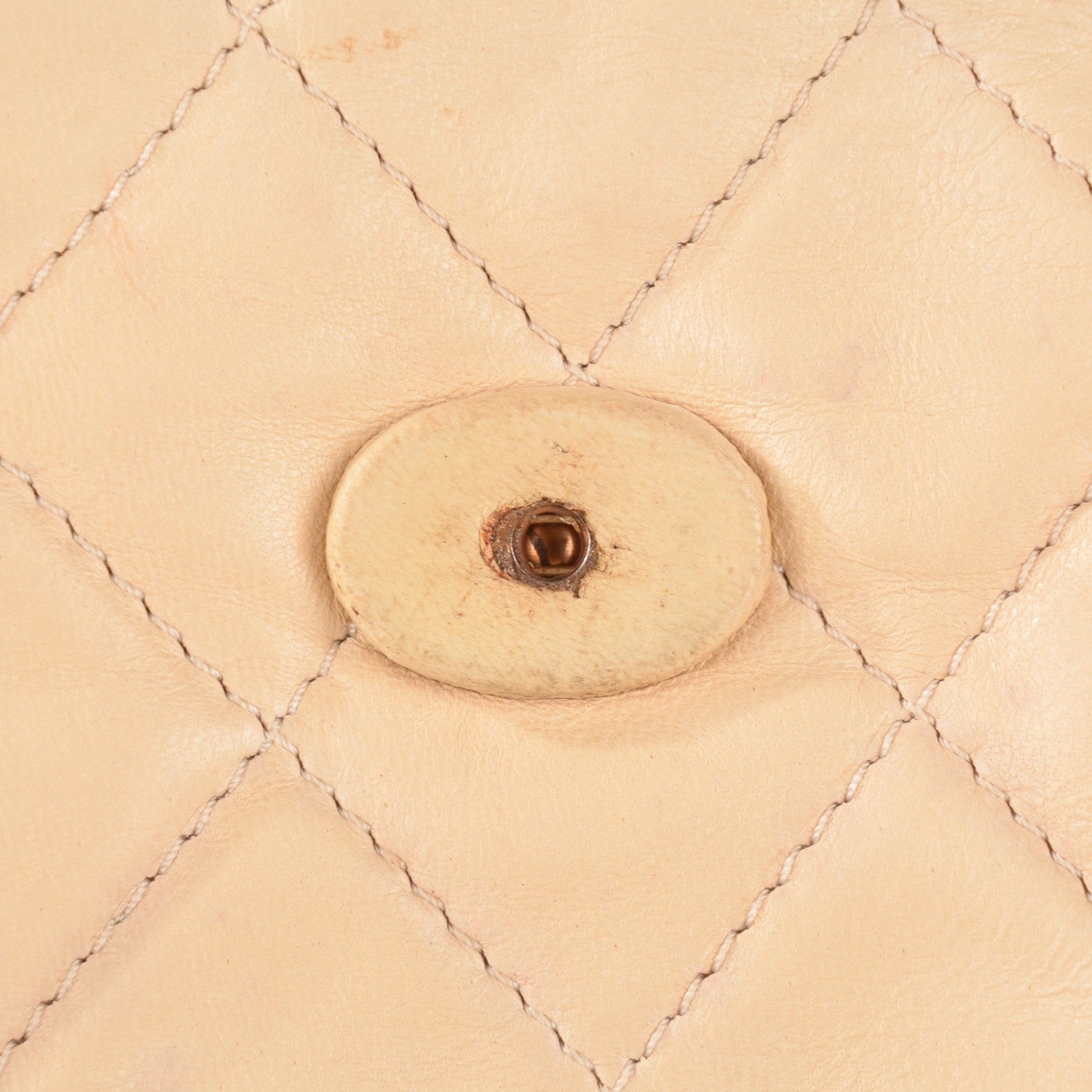 Chanel Quilted Lambskin Tassel Shoulder Bag Light Beige 7 of 10