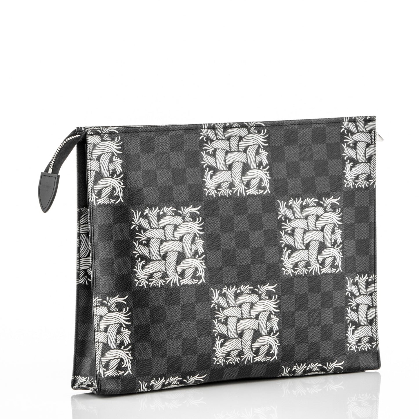 Damier Graphite Rope Pochette Voyage White