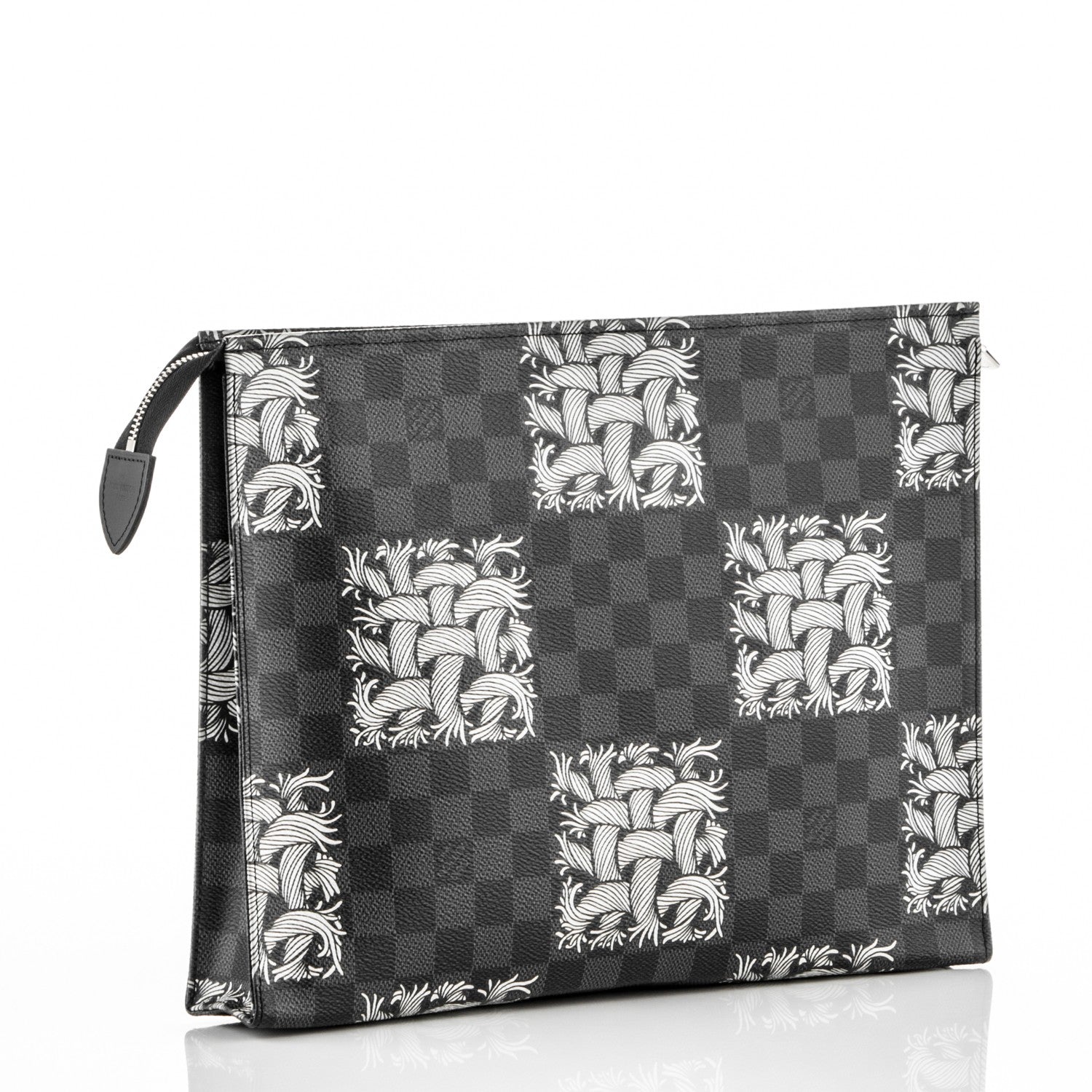 Louis Vuitton Damier Graphite Rope Pochette Voyage White 3 of 7