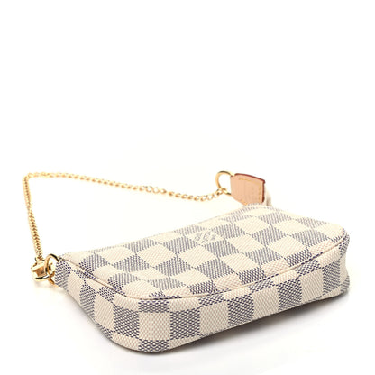 Louis Vuitton Damier Azur Mini Pochette Accessories 3 of 8