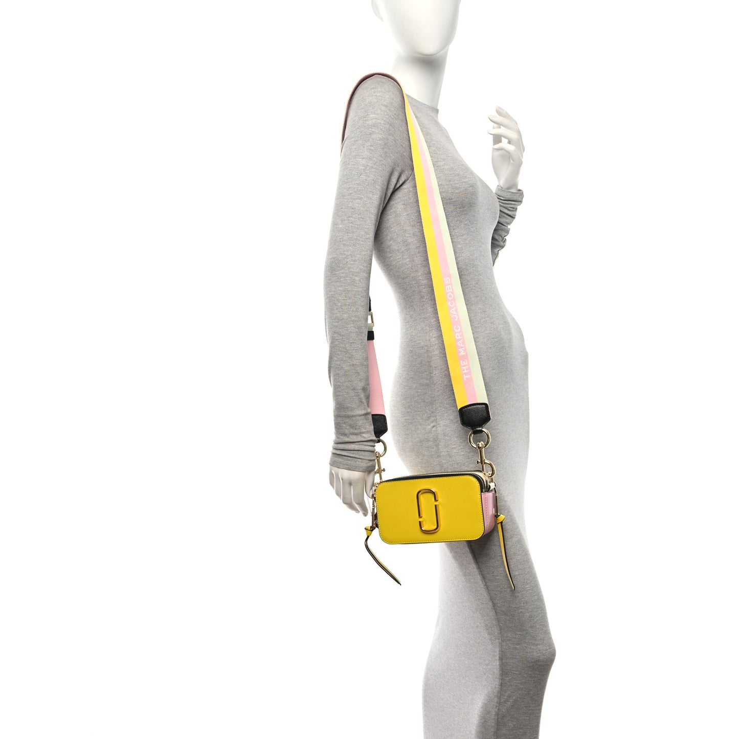 Saffino Small Snapshot Camera Bag Yellow Multicolor