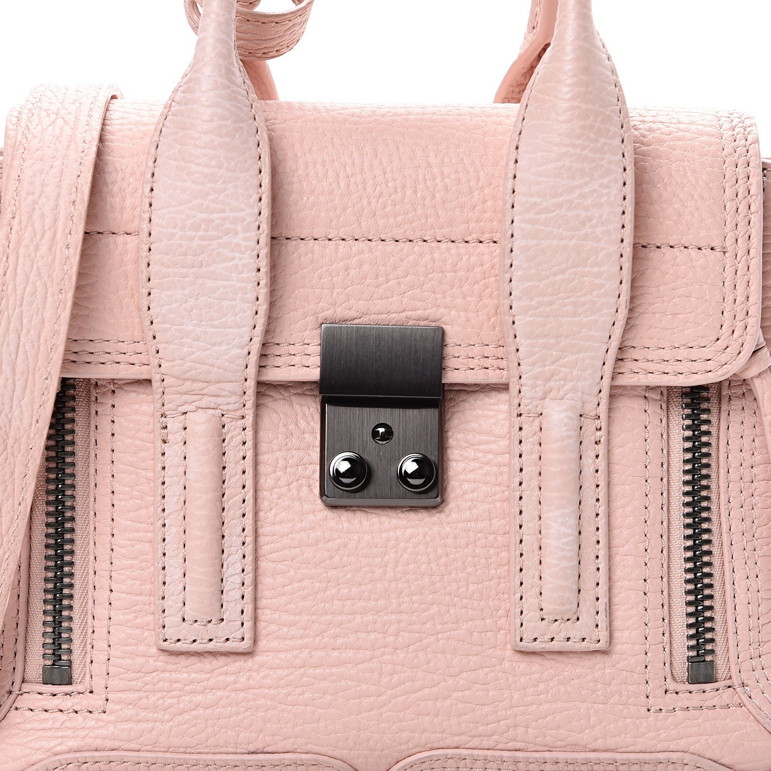 3.1 Phillip Lim 3.1 Textured Calfskin Mini Pashli Satchel Petal 7 of 11