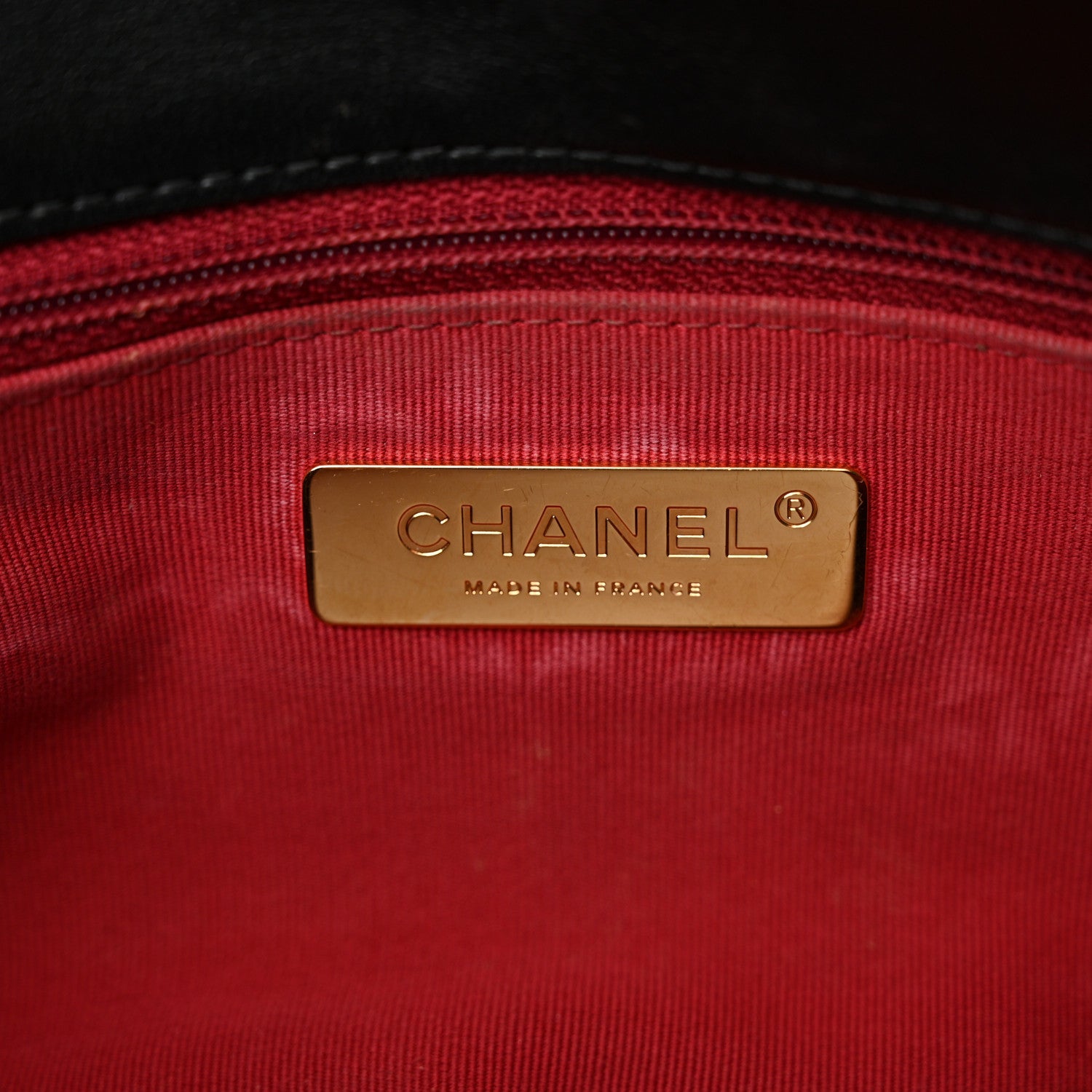 Chanel Lambskin Quilted Large Chanel 19 Flap Black 6 of 13