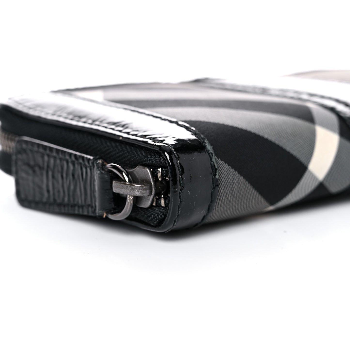 Beat Check Large Ziggy Zip Around Wallet Black
