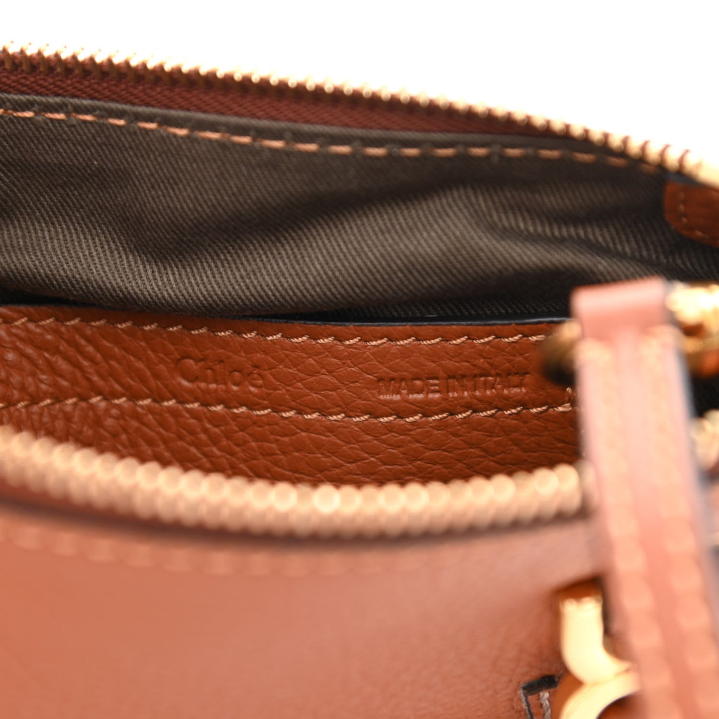 Calfskin Mini Marcie Satchel Tan