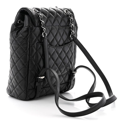 Chanel Lambskin Quilted Small Urban Spirit Backpack Black 3 of 11
