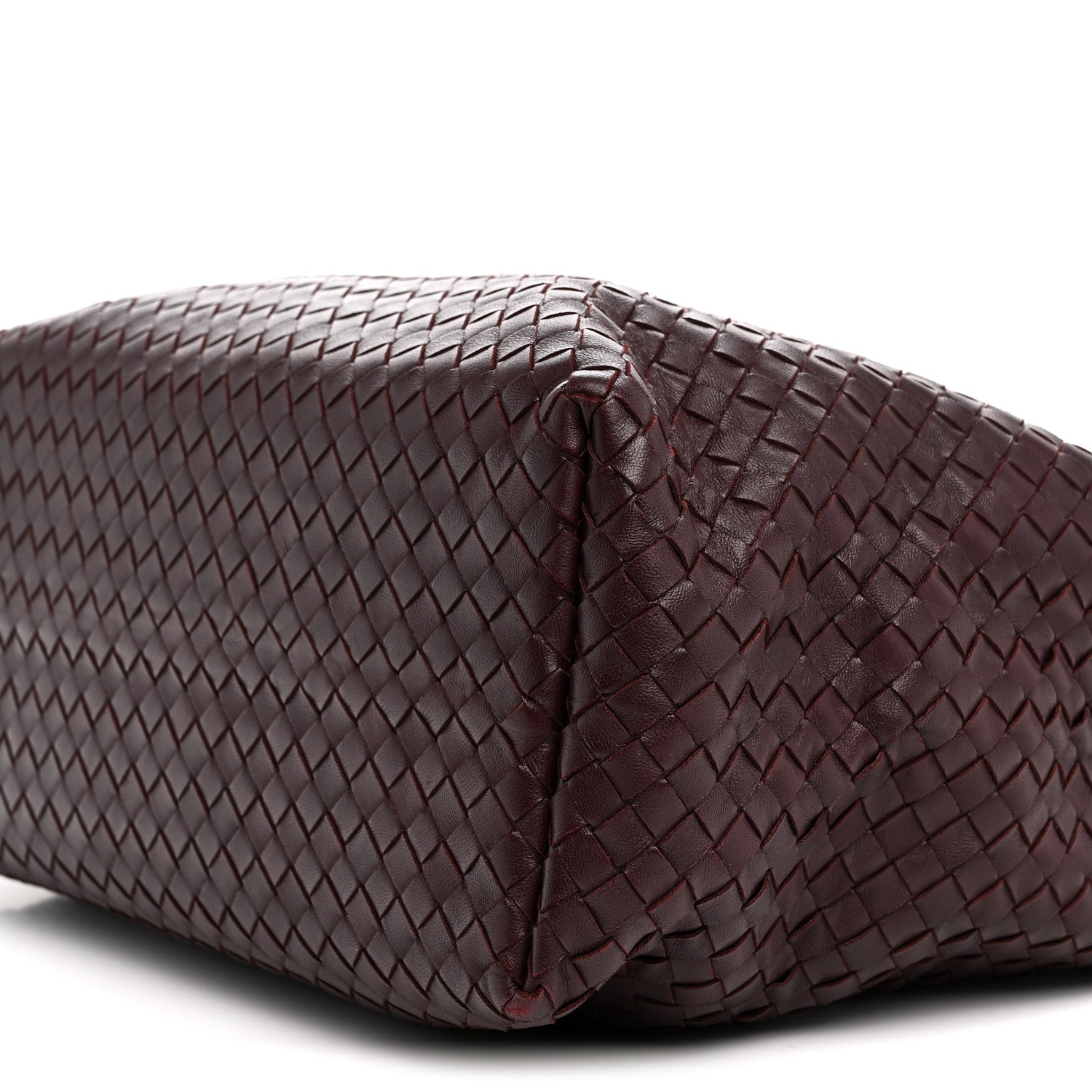 Bottega Veneta Nappa Intrecciato Bella Tote Aubergine 9 of 9