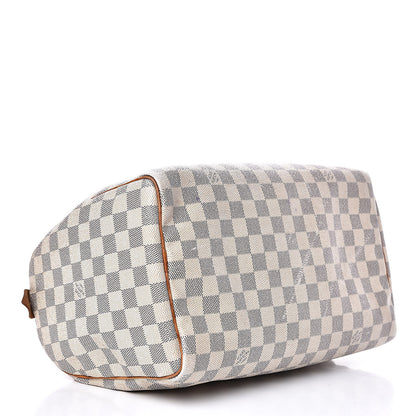 Louis Vuitton Damier Azur Speedy 30 4 of 19