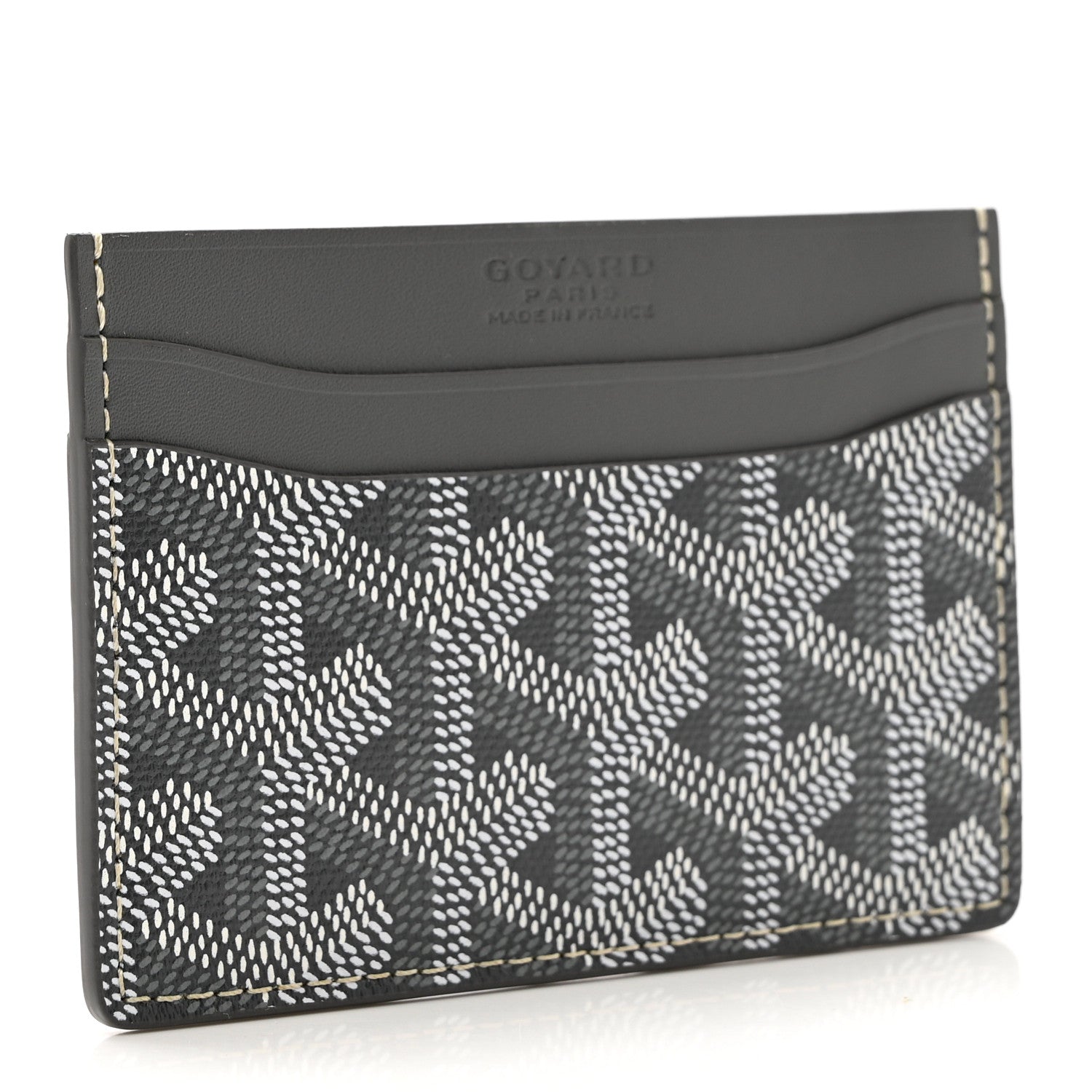 Goyard Goyardine Saint Sulpice Card Holder Grey 3 of 6