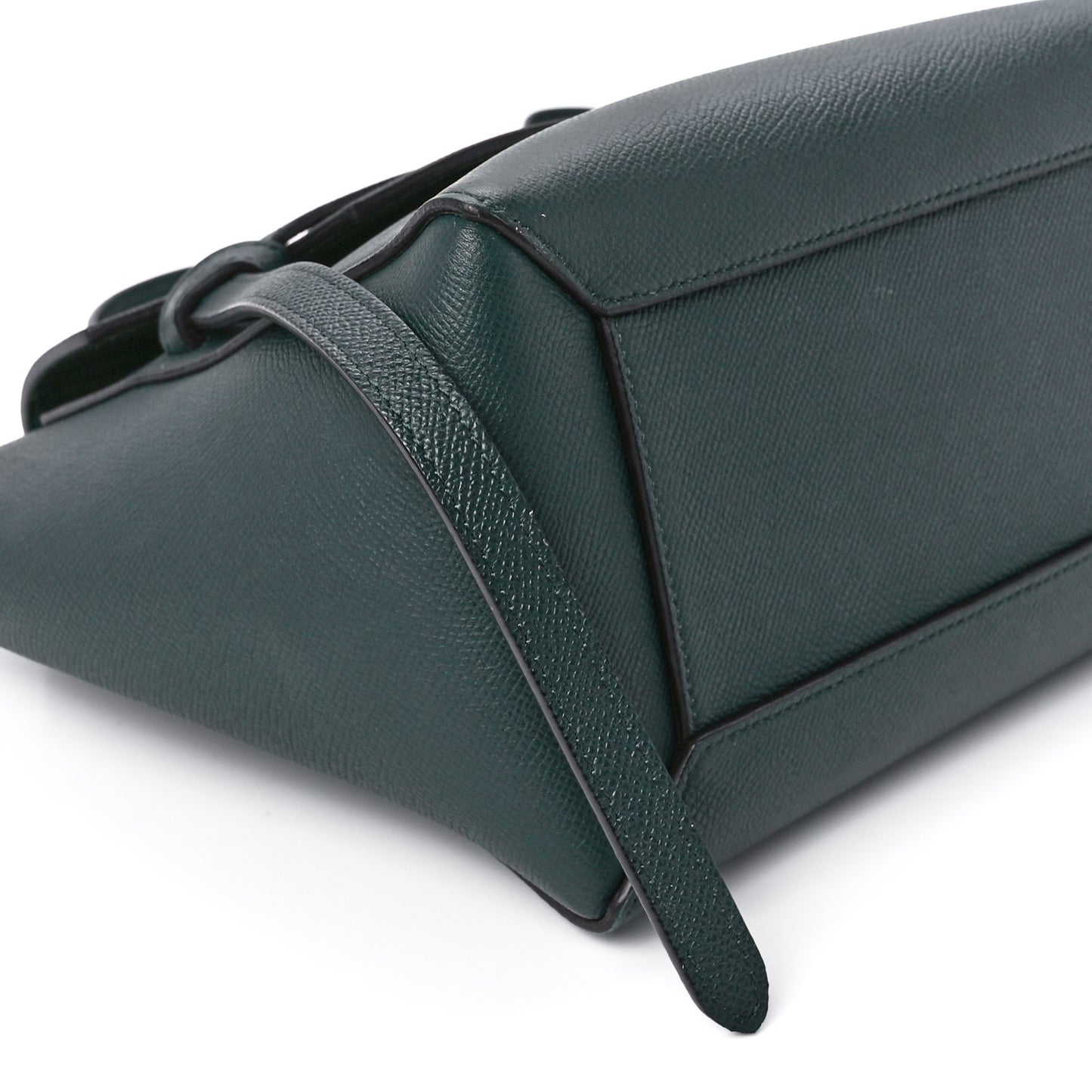 Grained Calfskin Micro Belt Bag Amazone