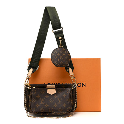 Louis Vuitton Monogram Multi Pochette Accessories Kaki 10 of 10