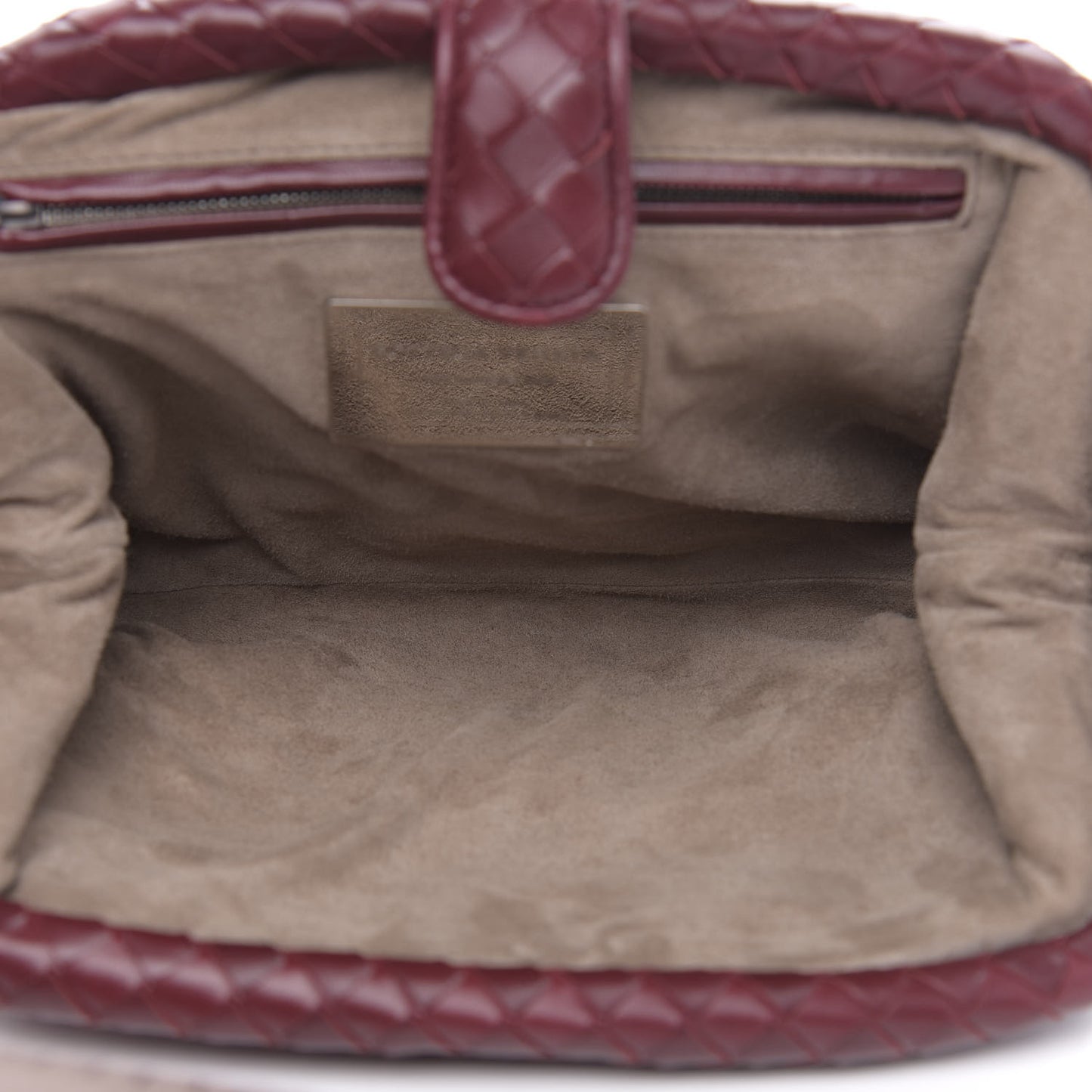 Nappa Intrecciato The Lauren 1980 Clutch Gigolo Red