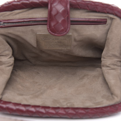 Bottega Veneta Nappa Intrecciato The Lauren 1980 Clutch Gigolo Red 5 of 9