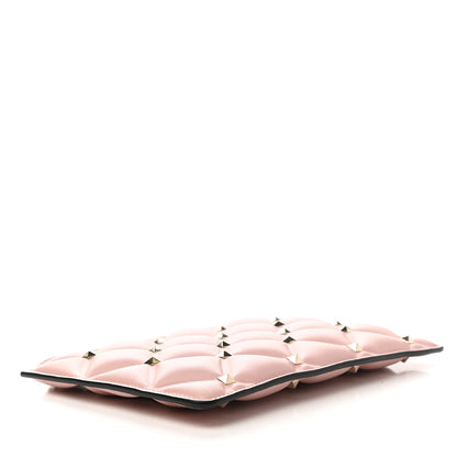 Valentino Garavani Nappa Small Candystud Zip Pouch Poudre 4 of 7