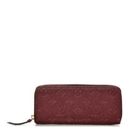 Louis Vuitton Empreinte Clemence Wallet Raisin 1 of 6