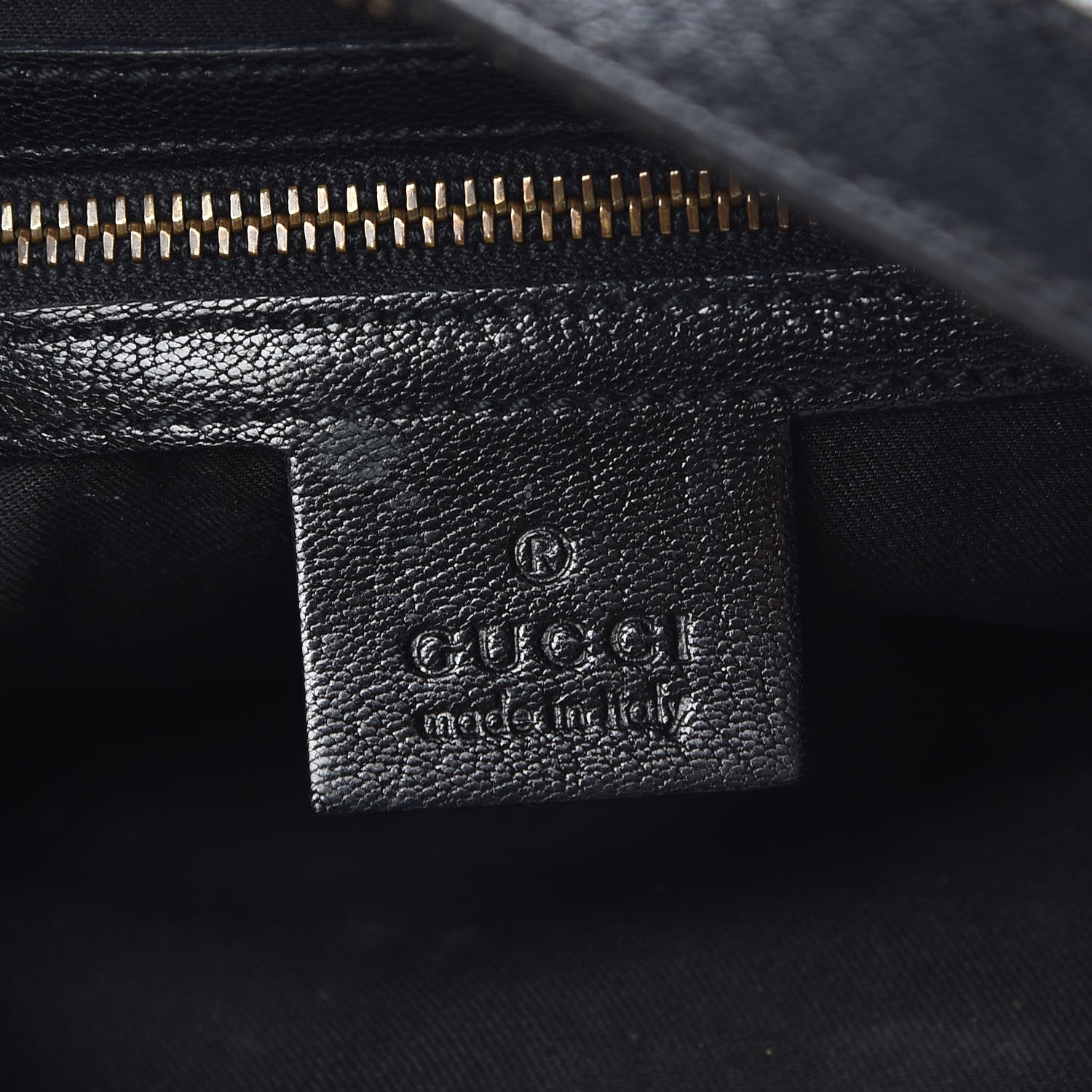 Gucci Calfskin Small Blondie Hobo Black 6 of 9