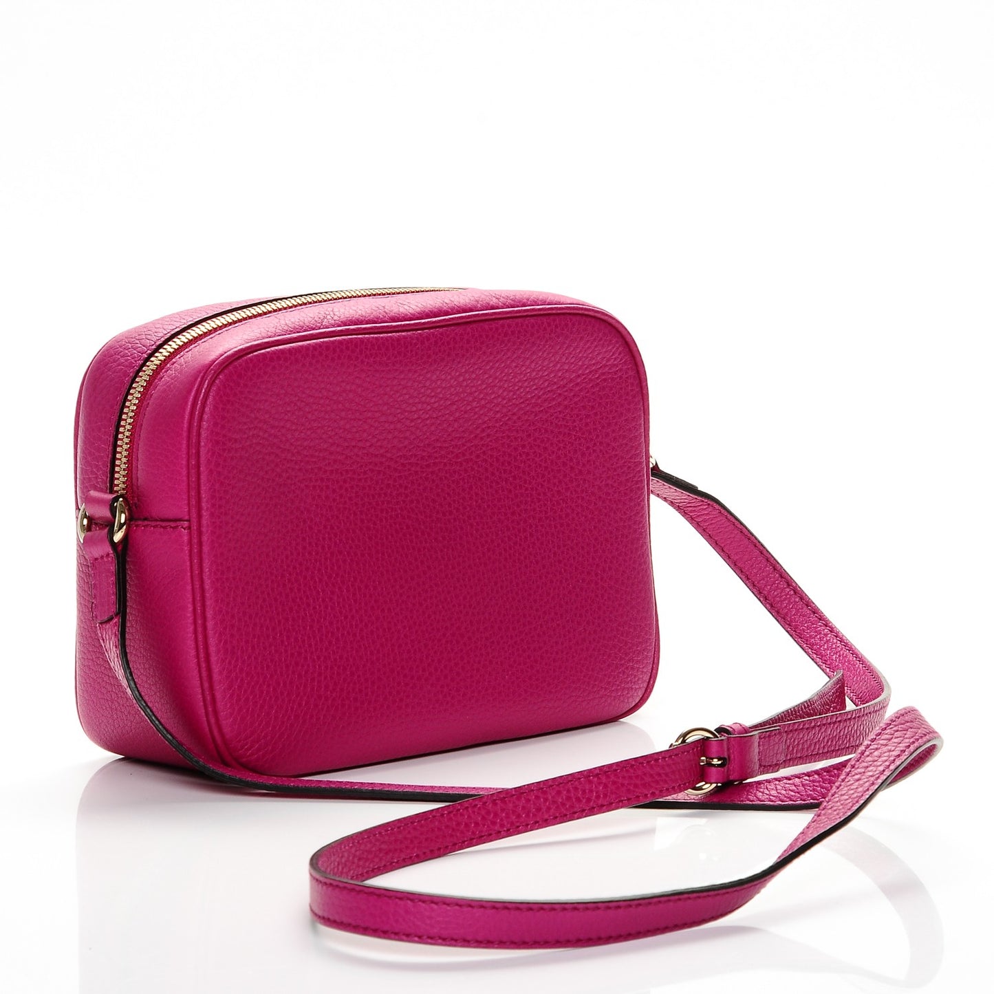 Cellarius Calfskin Small Soho Disco Bag Bright Bouganville