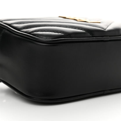 Saint Laurent Calfskin Matelasse Monogram Lou Belt Bag Black 9 of 12