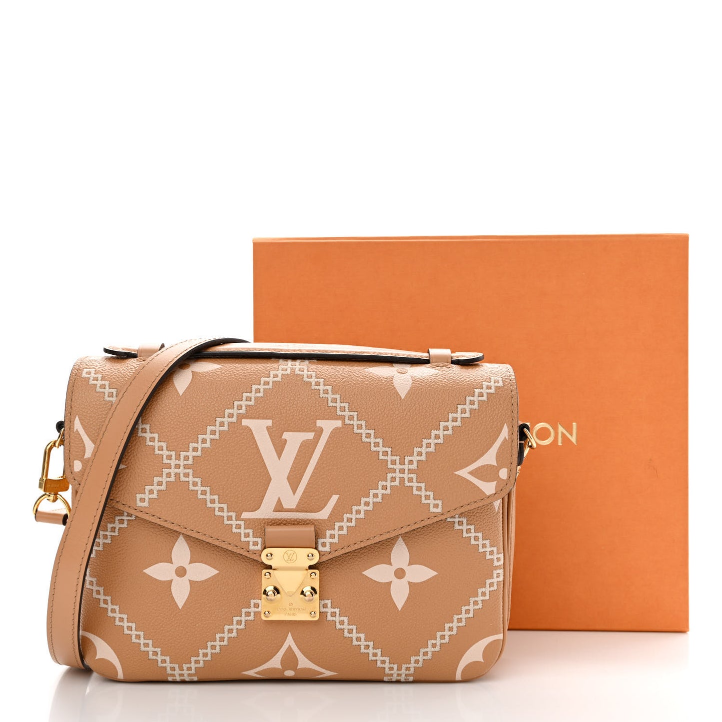 Empreinte Monogram Giant Broderies Pochette Metis Arizona